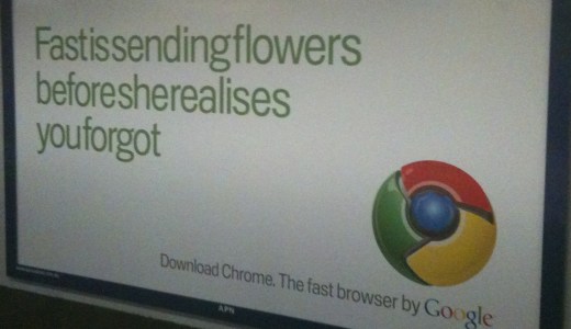 Google Chrome Outdoor Advertising